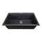 Nantucket Sinks 33-inch Dual-mount Granite Composite Sink in Black PR3322-DM-BL - alternate 3